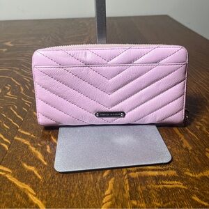 Rebecca Minkoff Pink Quilted Wallet